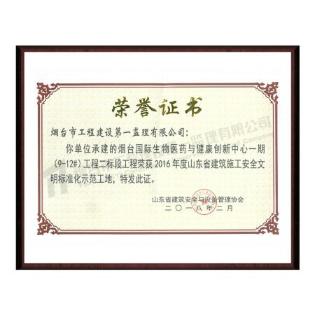 國際生物醫(yī)藥-山東省建筑施工安全文明標準化示范工地